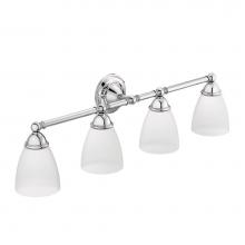 Moen YB2264CH - Chrome Four Globe Bath Light