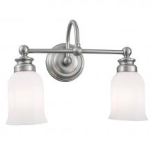 Norwell 8912-BN-HXO - Two Light Nickel Vanity