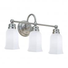 Norwell 8913-BN-HXO - Three Light Nickel Vanity