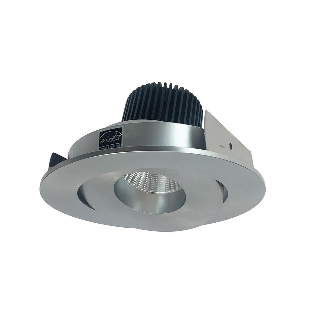 4" Iolite LED Round Adjustable Gimbal, 1000lm / 14W, 3500K, Natural Metal Finish