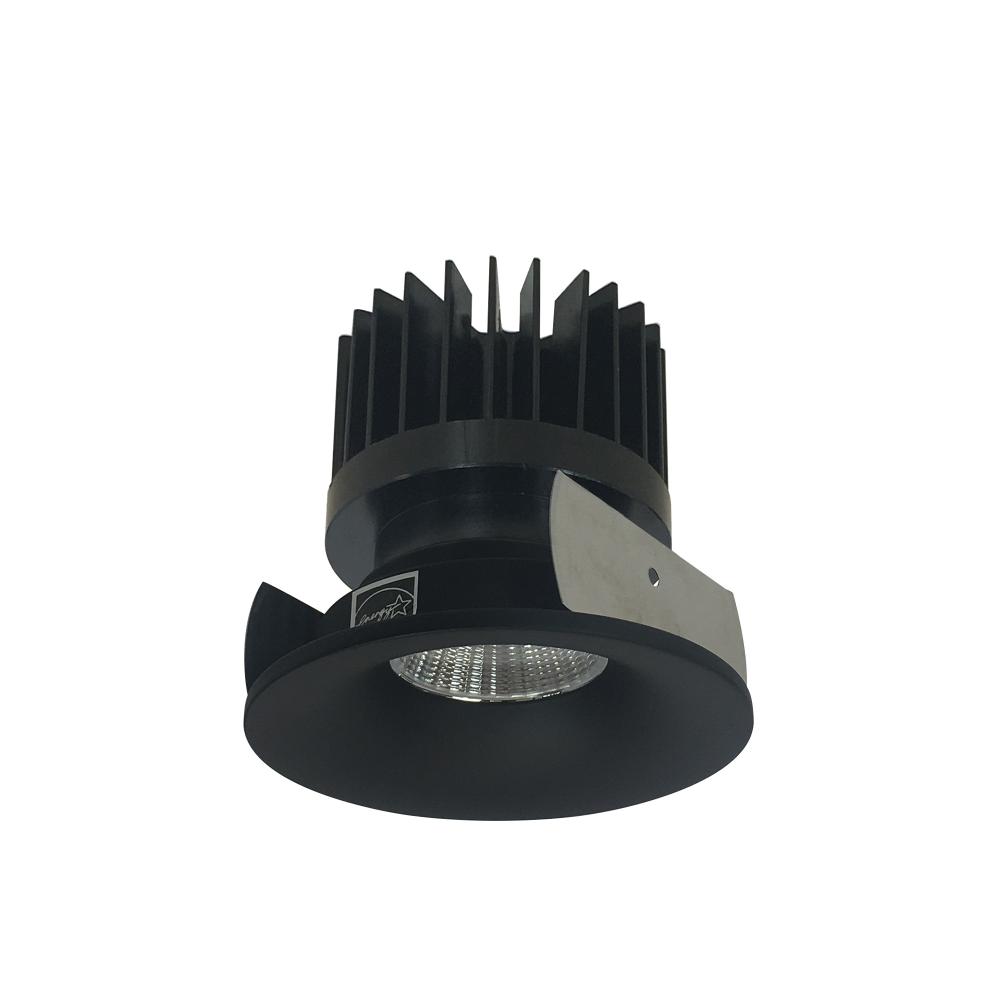 2" Iolite LED Round Bullnose, 1500lm/2000lm/2500lm (varies by housing), 2700K, Black Finish