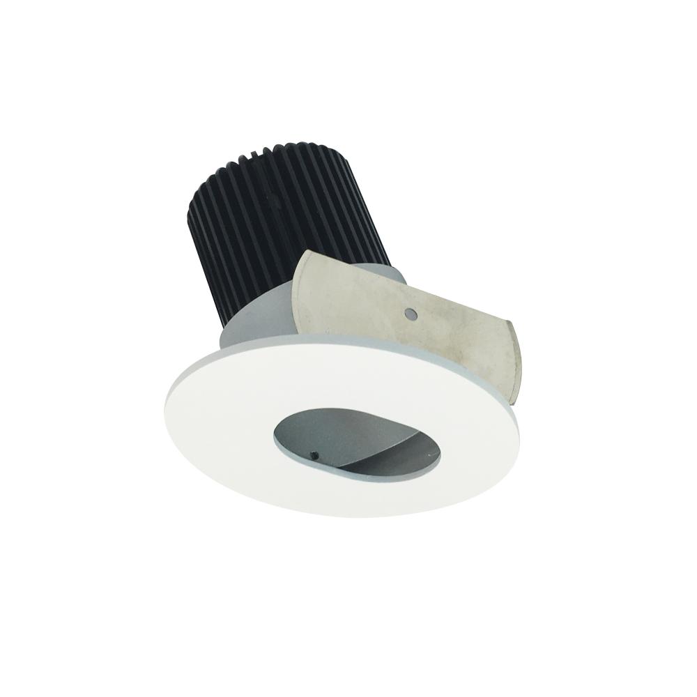 2" Iolite LED Round Adjustable Slot Aperture, 10-Degree Optic, 800lm / 12W, 4000K, Matte Powder