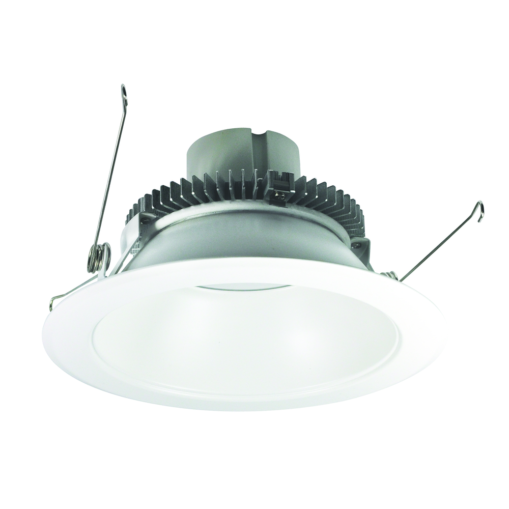 6" Cobalt Click LED Retrofit, Round Reflector, 1000lm / 12W, 3000K, Matte Powder White Reflector