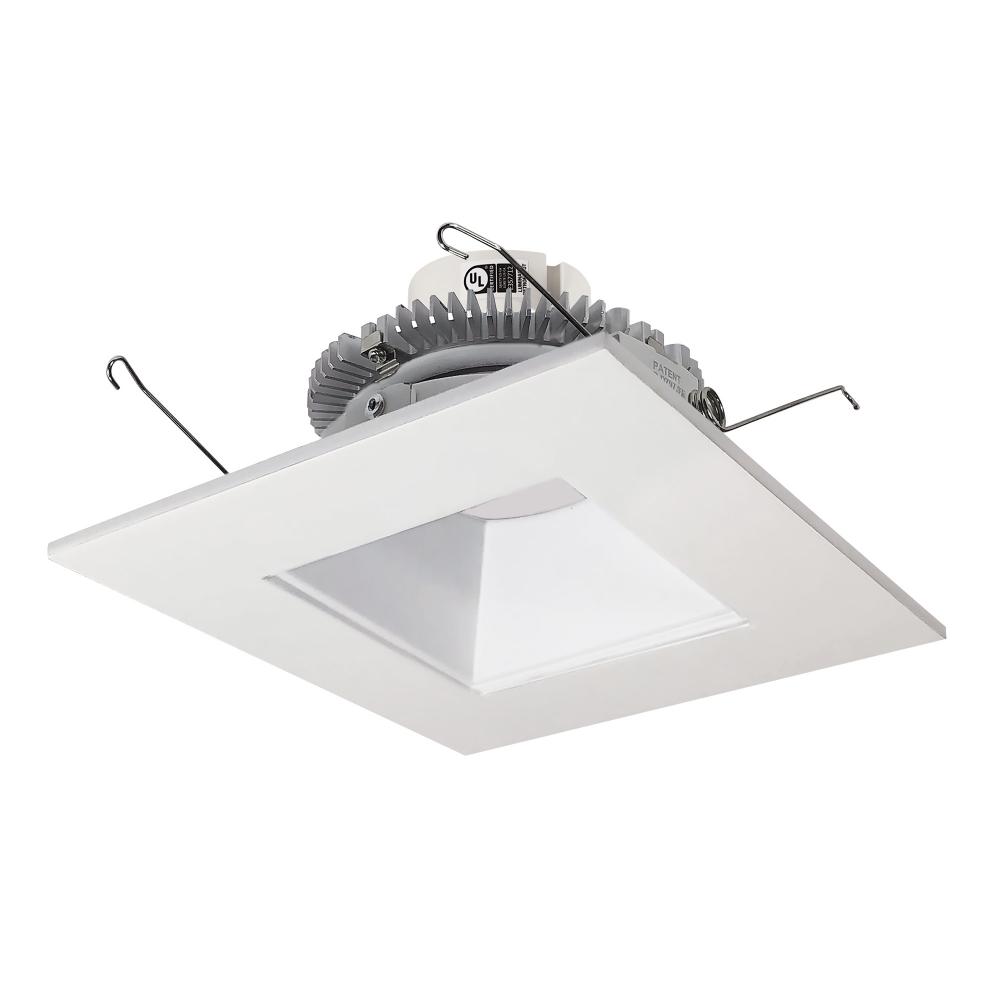 6" Cobalt Click Square Retrofit Reflector with Square Aperture, 1000lm / 13.5W, Selectable CCT,