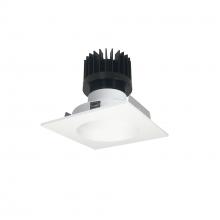 Nora NIO-4SNDC30XMPW/HL - 4" Iolite LED Square Reflector with Round Aperture, 1500lm/2000lm/2500lm (varies by housing),