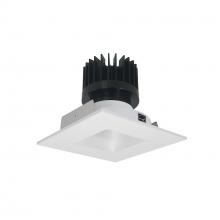 Nora NIO-4SNDSQ40XMPW/HL - 4" Iolite LED Square Reflector with Square Aperture, 1500lm/2000lm/2500lm (varies by housing),