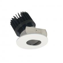 Nora NIOB-2RSL40XMPW/HL - 2" Iolite LED Round Adjustable Slot Aperture, 1500lm/2000lm/2500lm (varies by housing), 4000K,