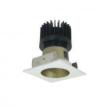 Nora NIOB-2SNDC50XCHMPW/HL - 2" Iolite LED Square Reflector with Round Aperture, 1500lm/2000lm/2500lm (varies by housing),