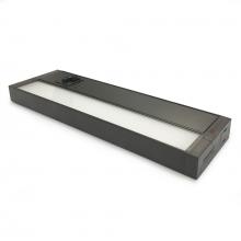 Nora NUDTW-8808/BZ - 8" LEDUR Tunable White LED Undercabinet, 2700/3000/3500K, Bronze