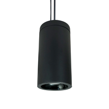 Nora NYLD2-6P075130WWW - 6" Cobalt Pendant Mount Cylinder, White, 750L, 3000K, White Reflector, 120V Triac/ELV Dimming