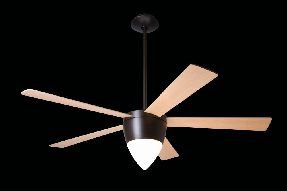 Nimbus Fan; Dark Bronze Finish; 42&#34; White Blades; 75W G9 Halogen; Fan Speed and Light Control (3