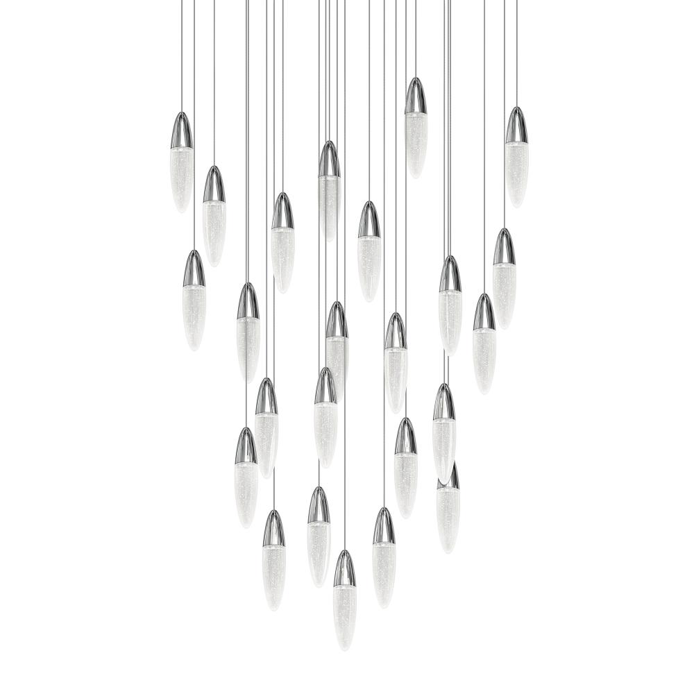 24-Light Round Pendant