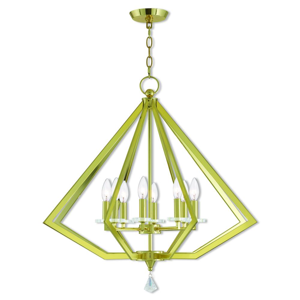 8 Lt PB Chandelier