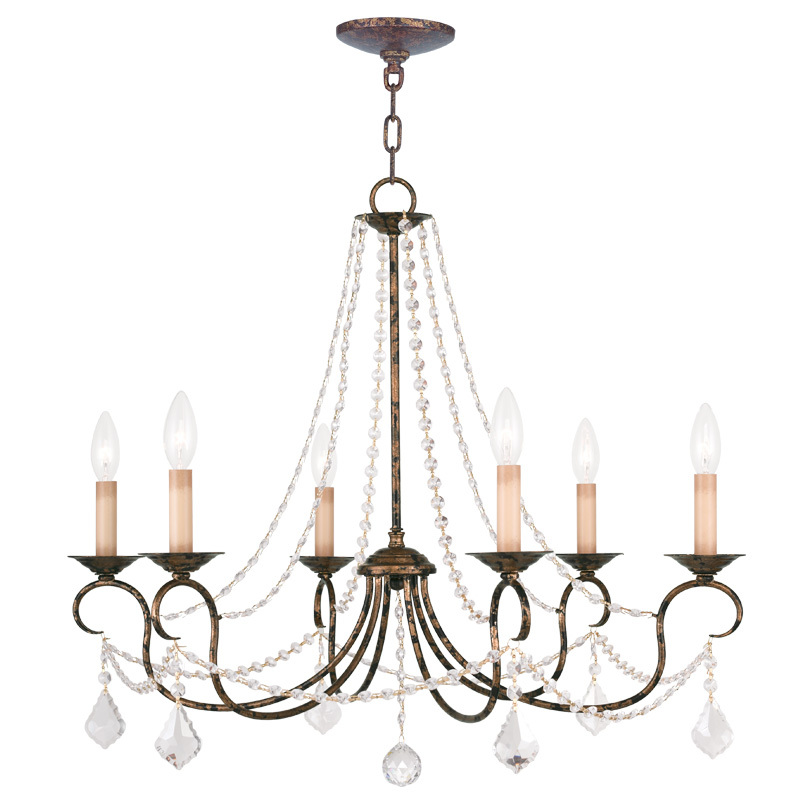 6 Light VBR Chandelier