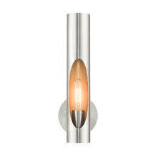 Livex Lighting 45891-91 - 1 Lt Brushed Nickel ADA Single Sconce