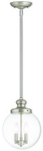 Livex Lighting 50904-91 - 2 Light Brushed Nickel Pendant