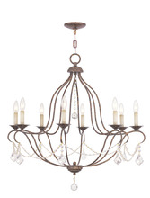 Livex Lighting 6428-71 - 8 Light VBR Chandelier