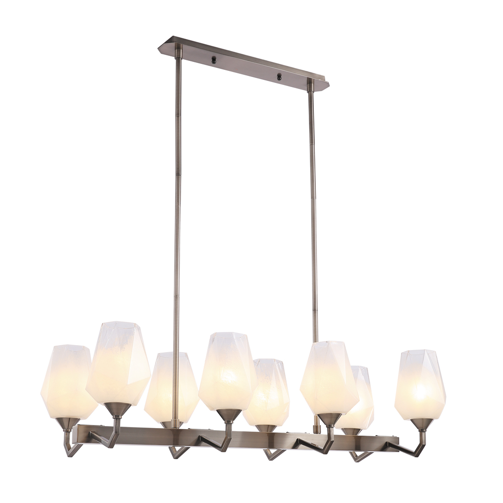 Altomonte 8 - Light Rectangular Chandelier