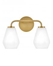 Lark 85502LCB - Small Two Light Vanity