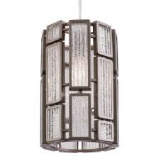 Varaluz 255M01NB - Harlowe 1-Lt Mini Pendant - New Bronze