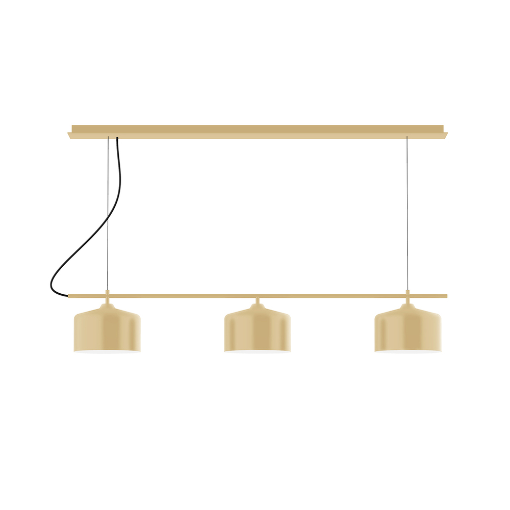 3-Light Linear Axis Chandelier (8.5" J-Series pack)