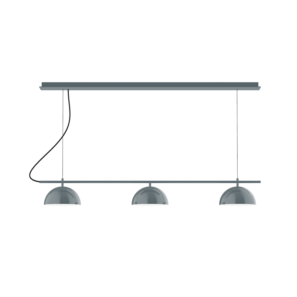 3-Light Linear Axis Chandelier (8" Axis pack)