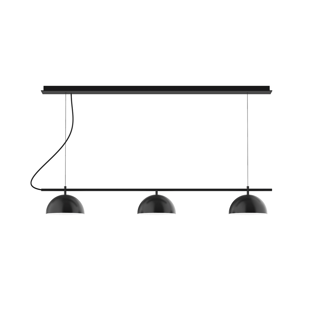 3-Light Linear Axis Chandelier (8" Axis pack)