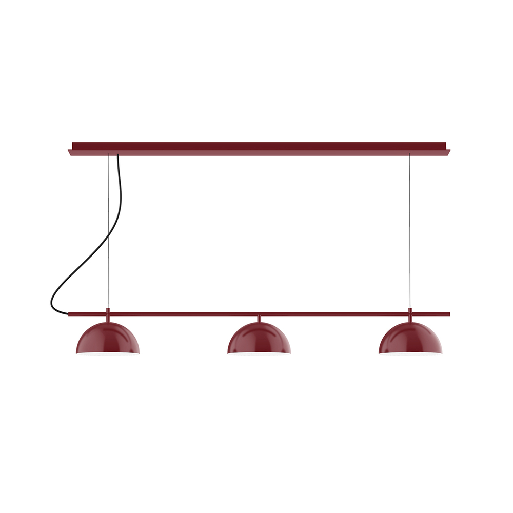 3-Light Linear Axis Chandelier (8" Axis pack)