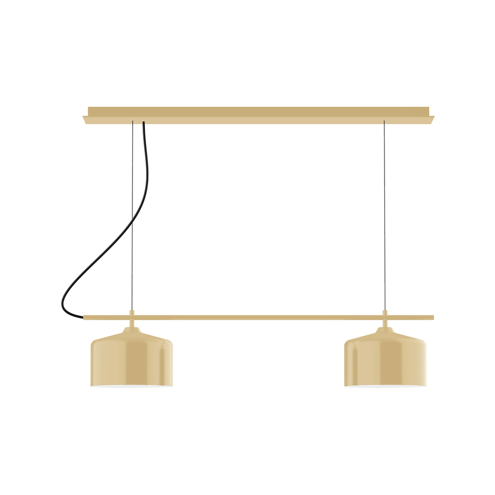 2-Light Linear Axis Chandelier (8.5" J-Series pack)