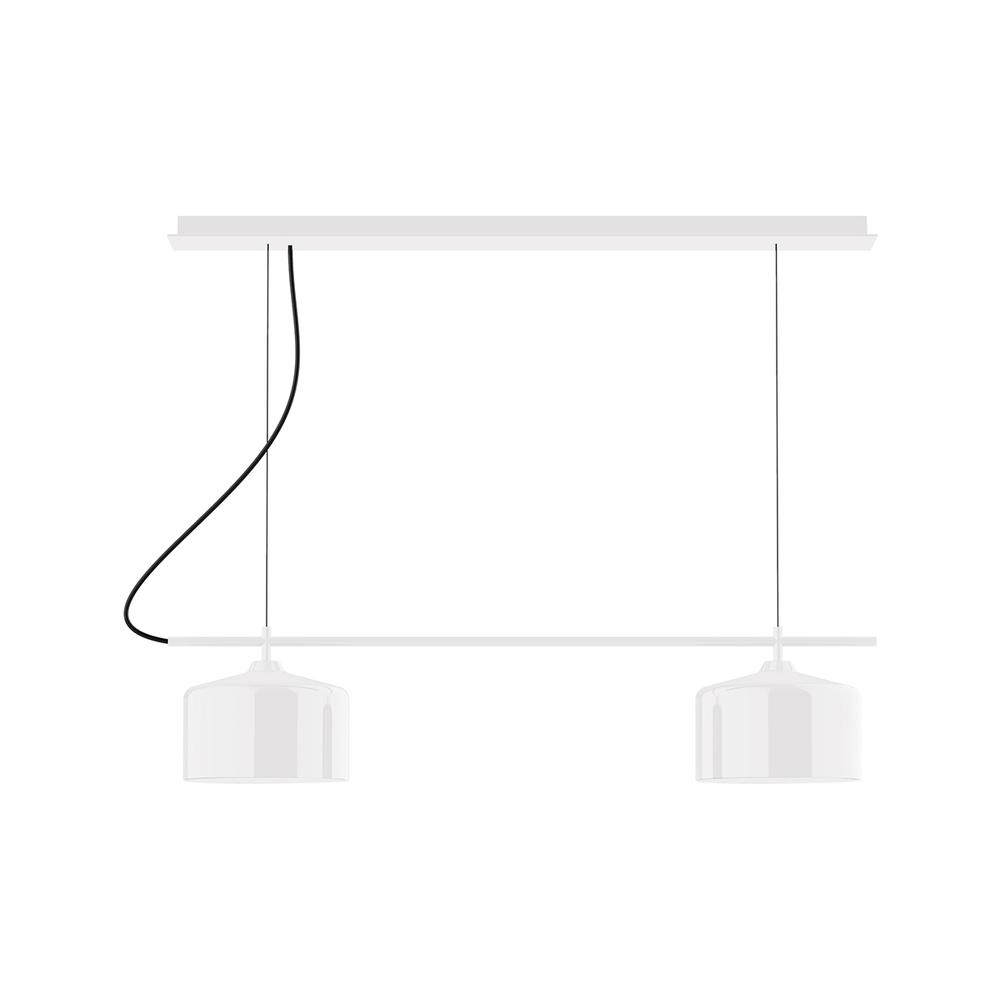 2-Light Linear Axis Chandelier (8.5" J-Series pack)