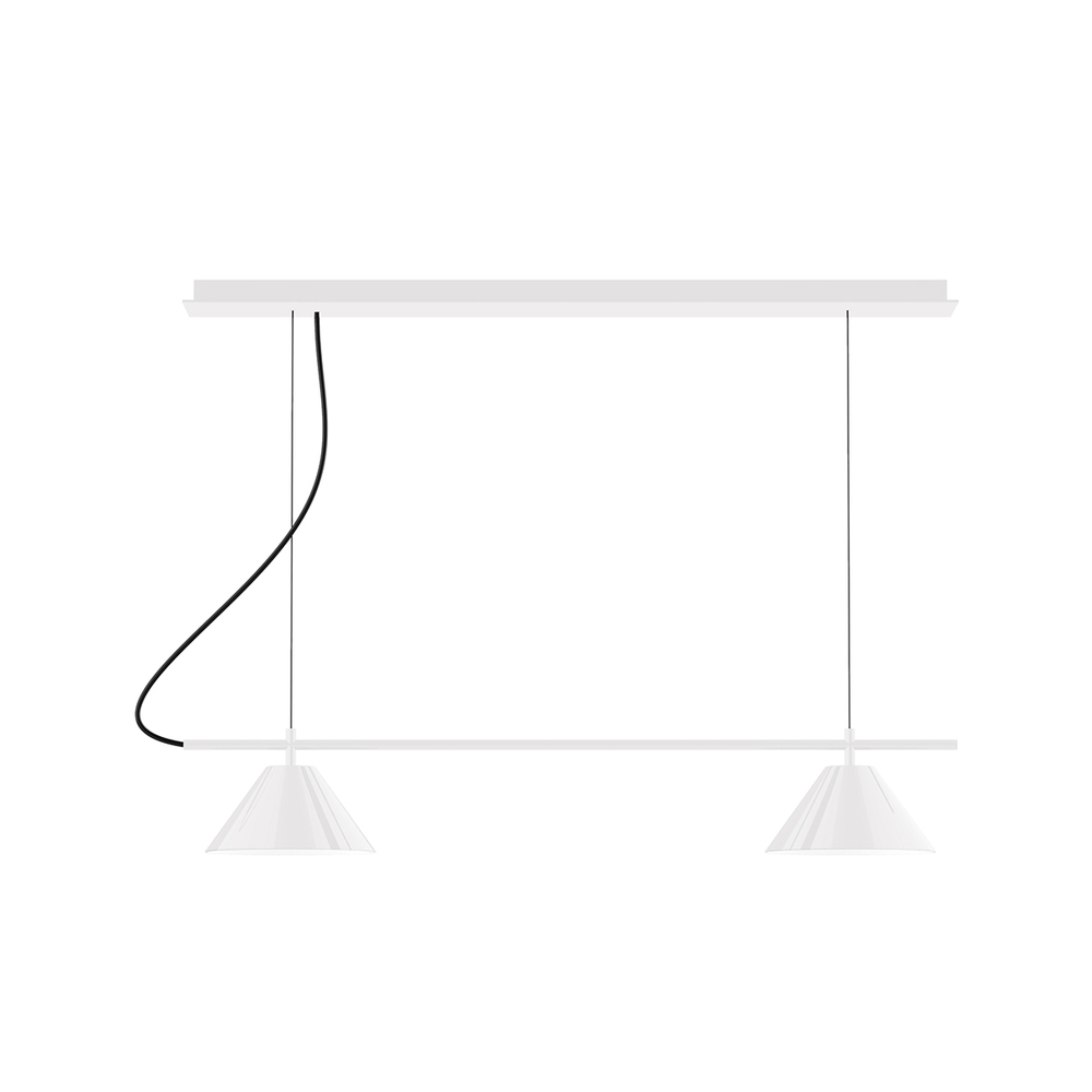 2-Light Linear Axis Chandelier (8" Axis pack)