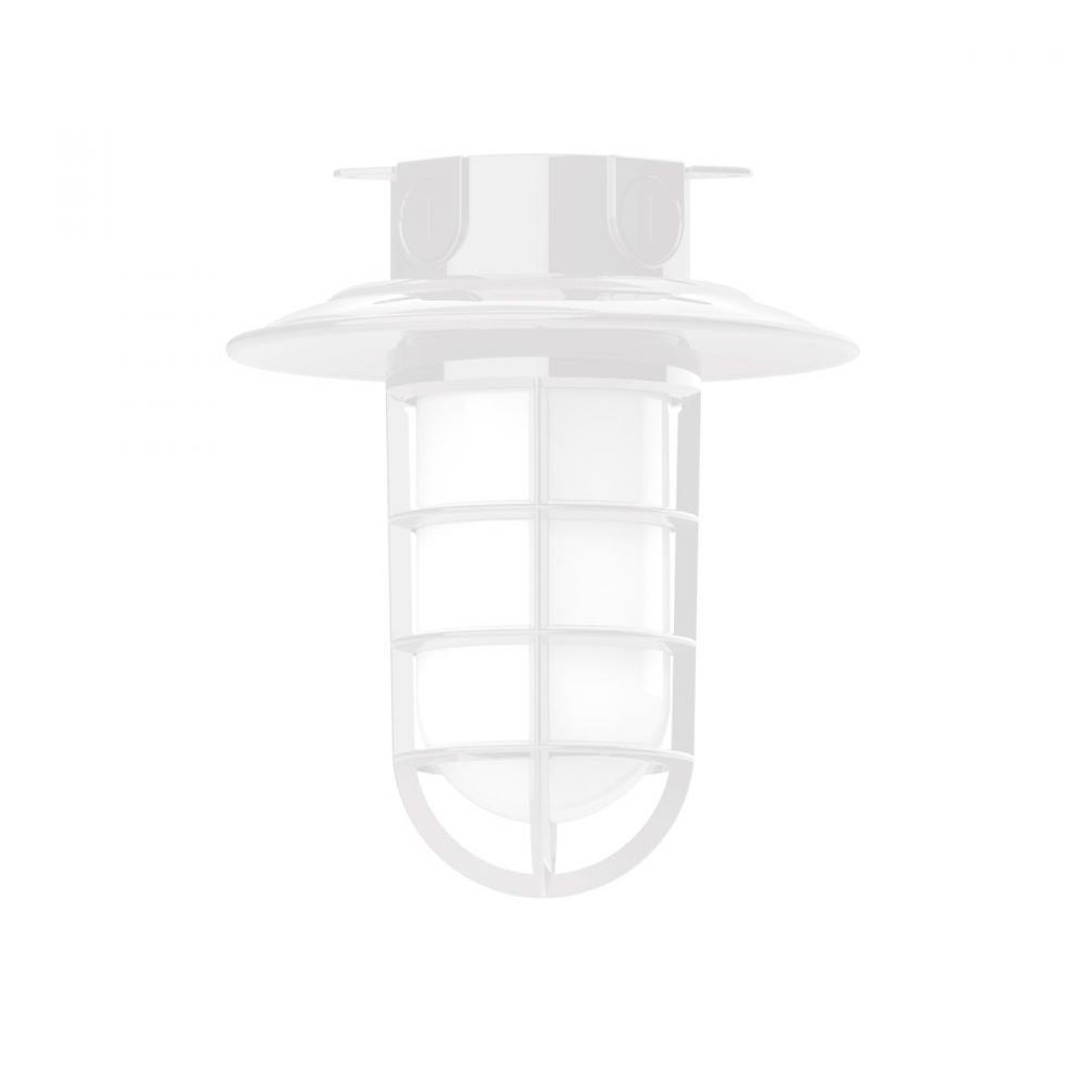 Vaportite 8 1/4 inch Flush Mount Ceiling Light