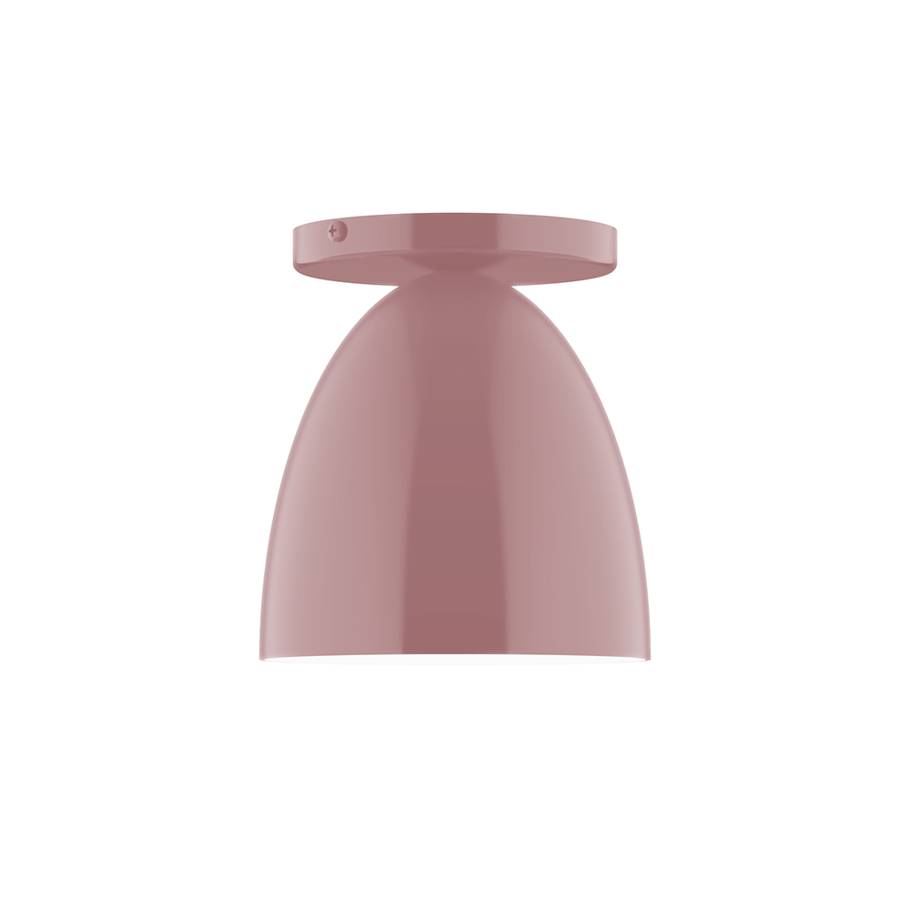 6" Jill Flush Mount, Cream