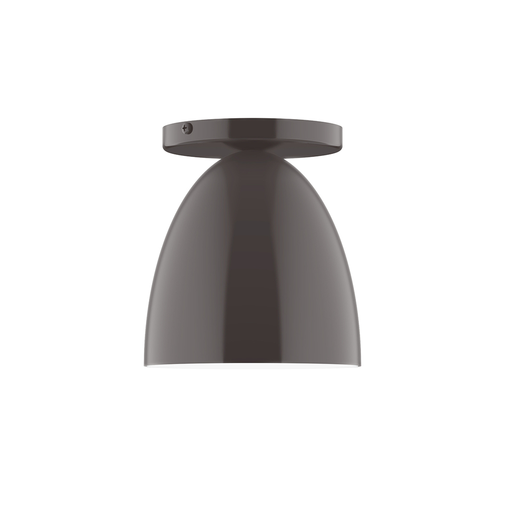 6" Jill Flush Mount, Cream