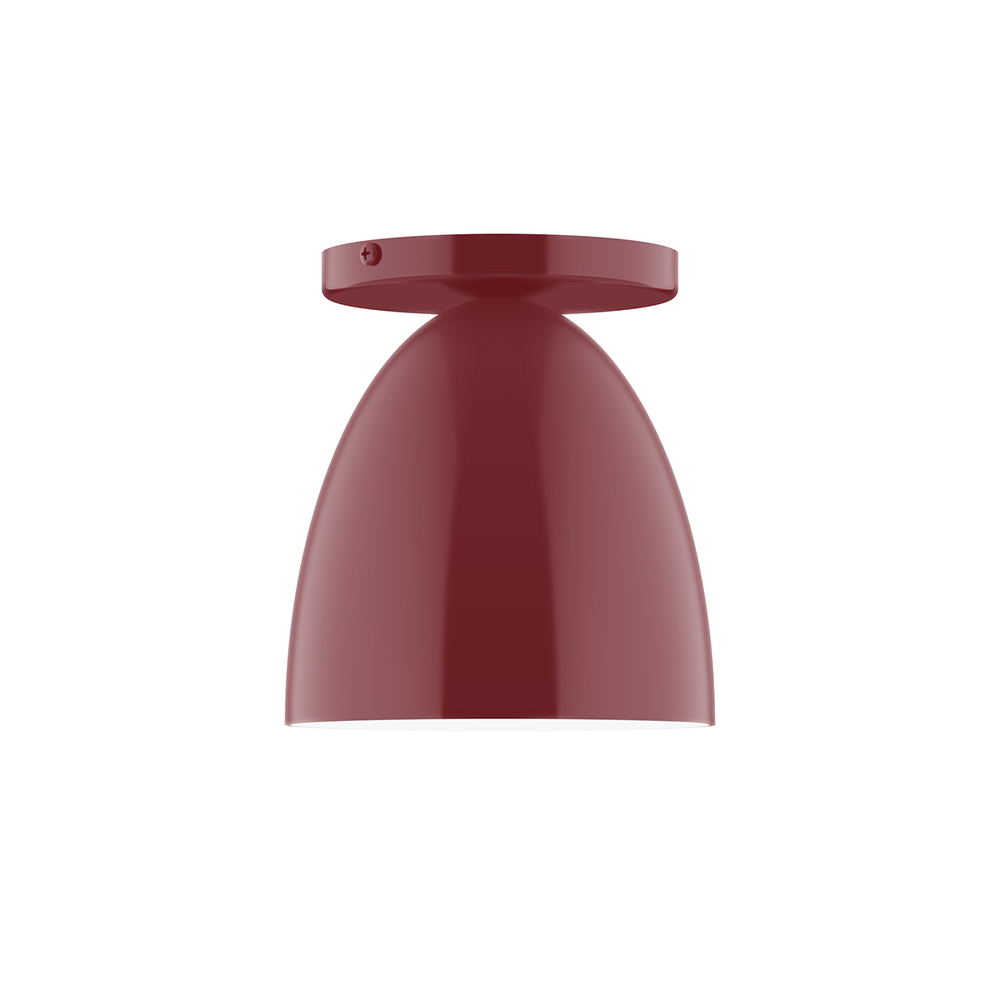 6" Jill Flush Mount, Cream