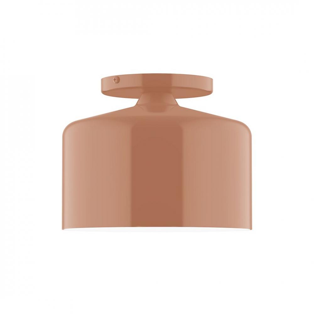 8.5" J-Series LED Flush Mount, Terracotta