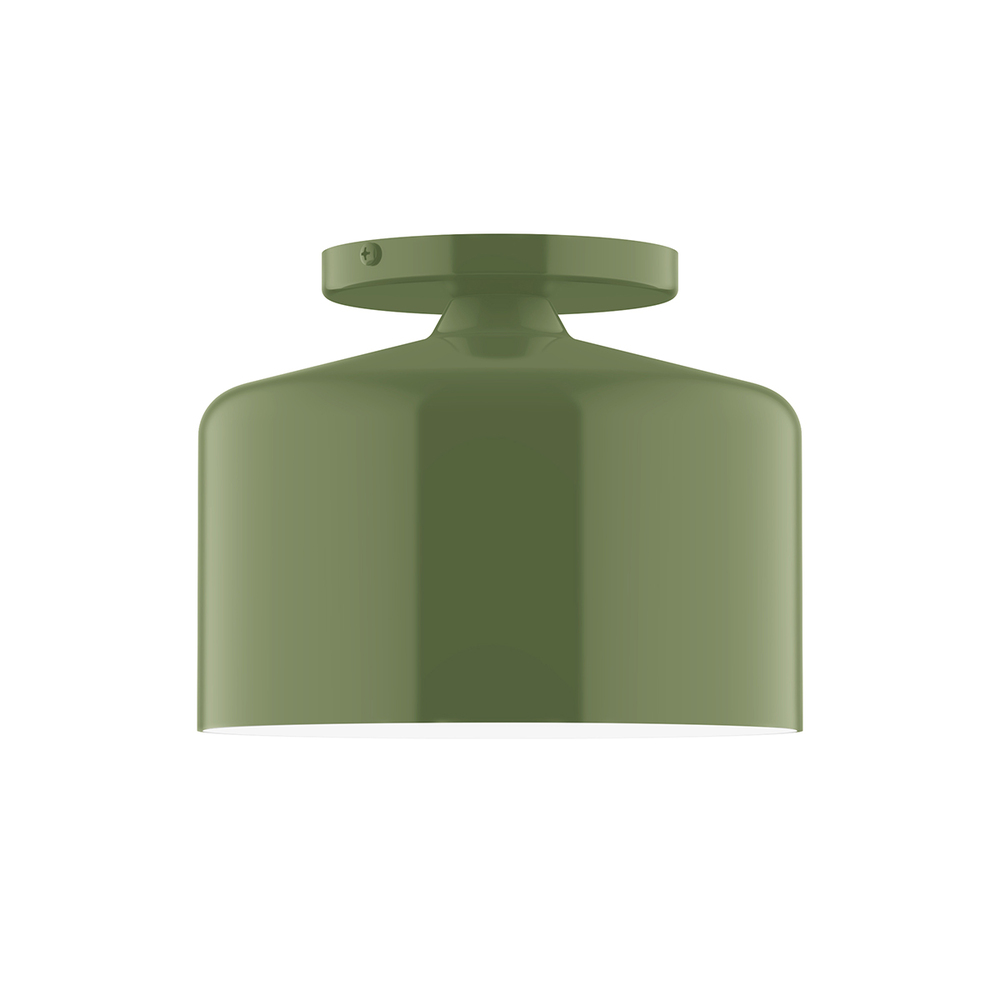 8.5" Julia Flush Mount, Fern Green