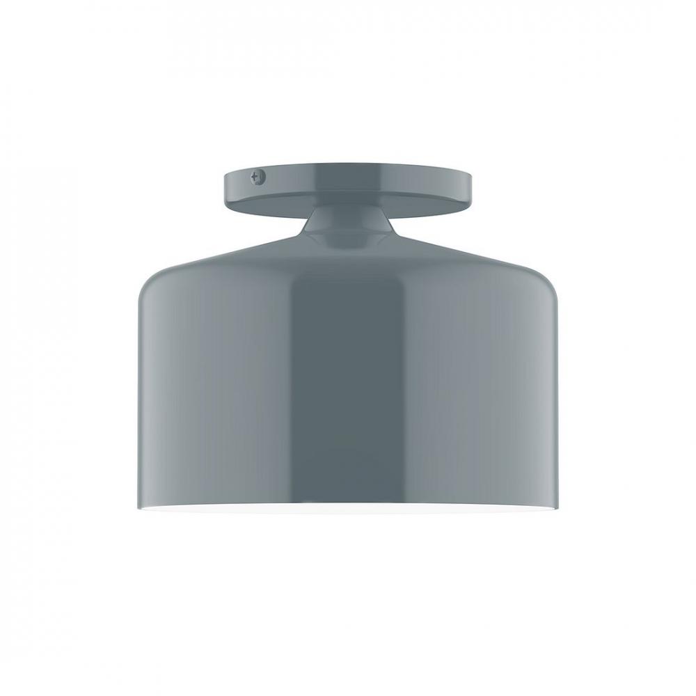 8.5" J-Series LED Flush Mount, Slate Gray