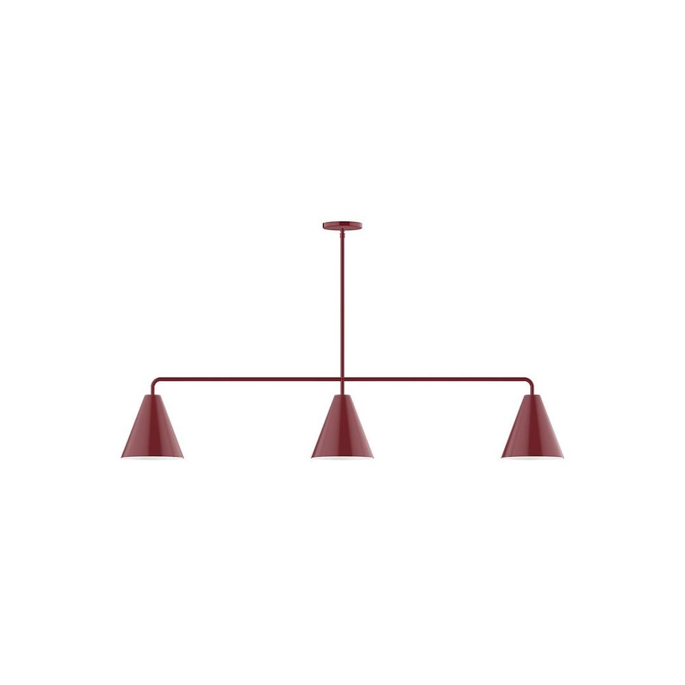 3-Light Axis Linear Pendant (8" J-Series pack)