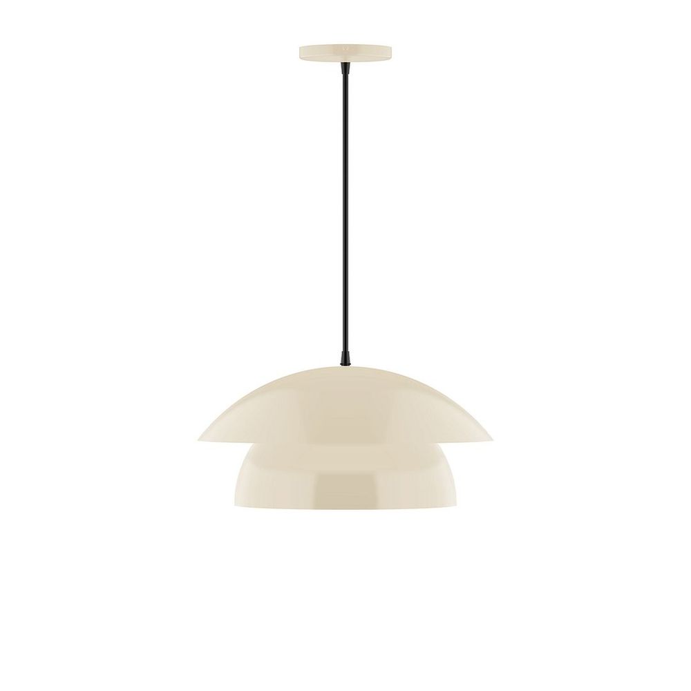 16" Nest LED Pendant, Cream