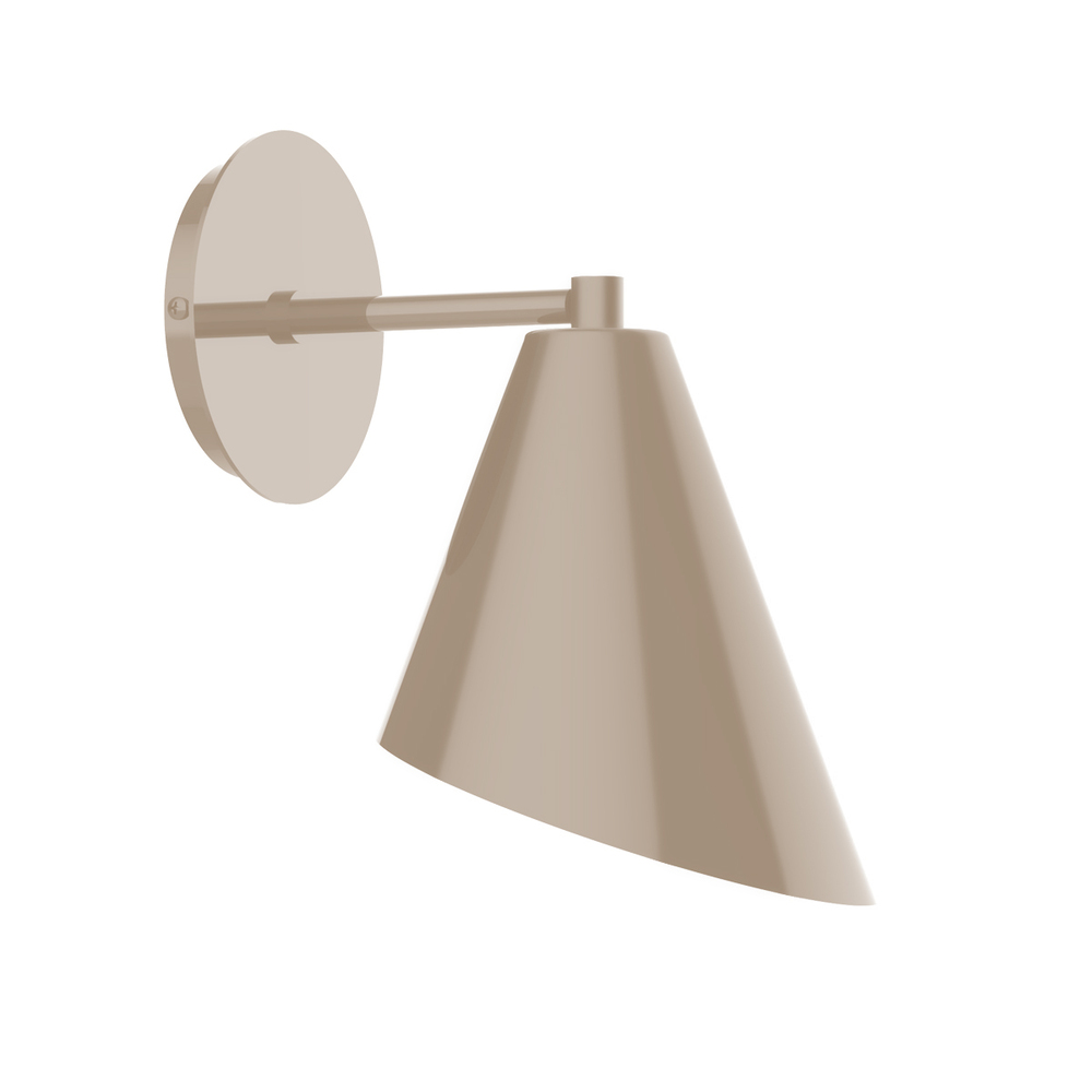 Jasmine wall sconce, Clay