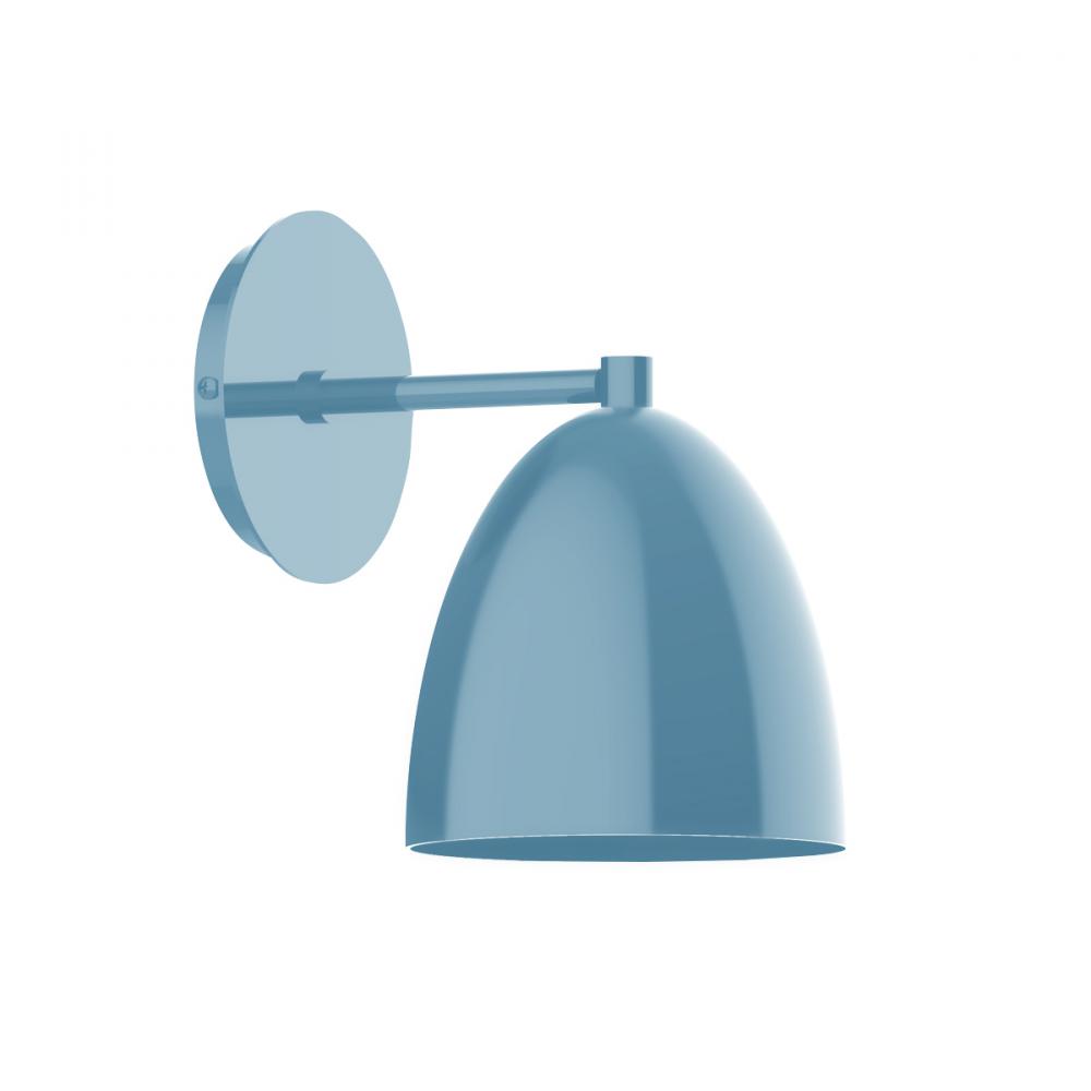 Jill wall sconce, Light Blue