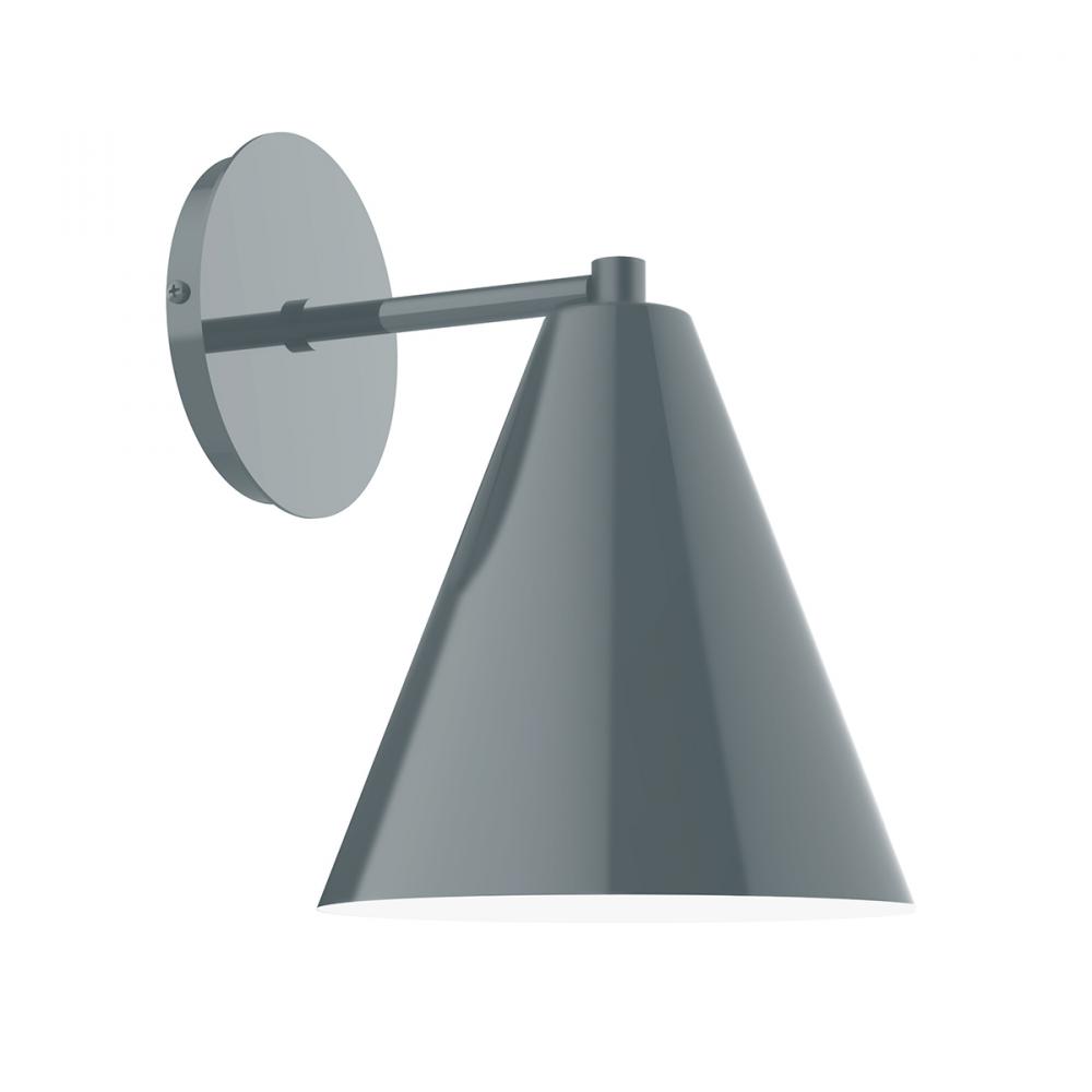 Jynx wall sconce, Slate Gray
