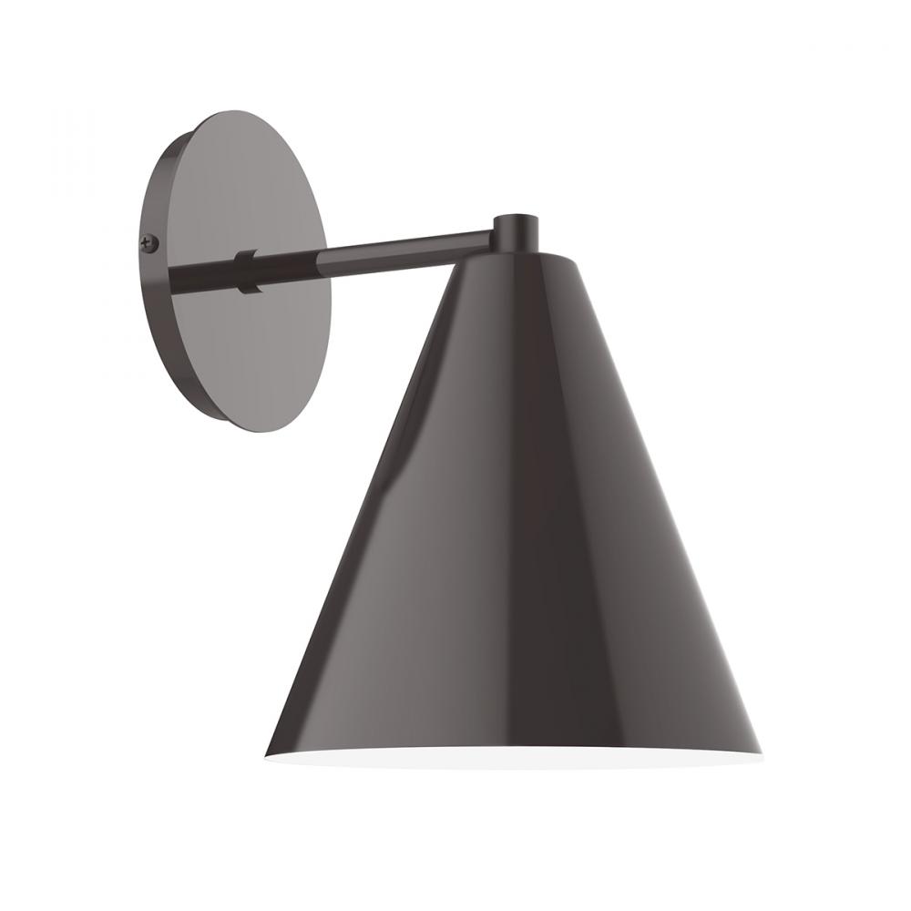 Jynx wall sconce, Architectural Bronze