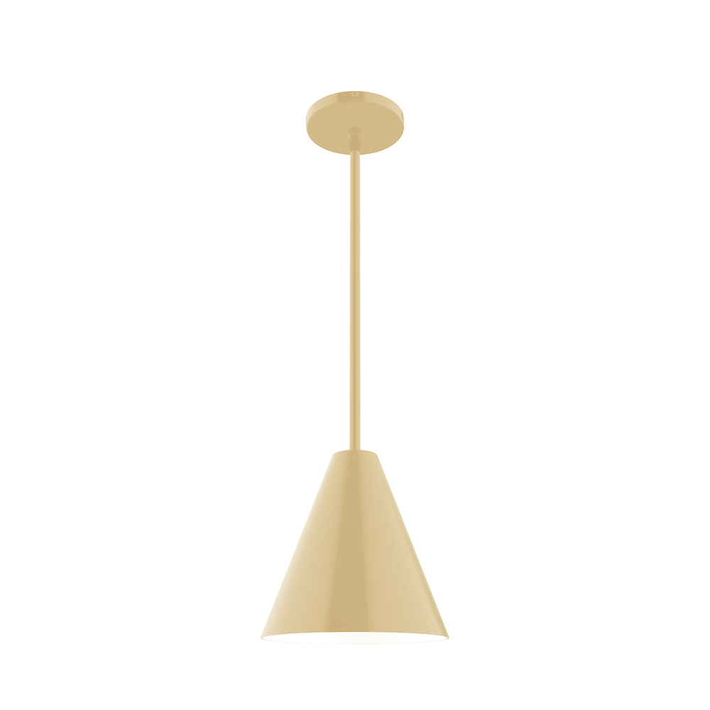 8" Jynx Stem Hung Pendant, Ivory