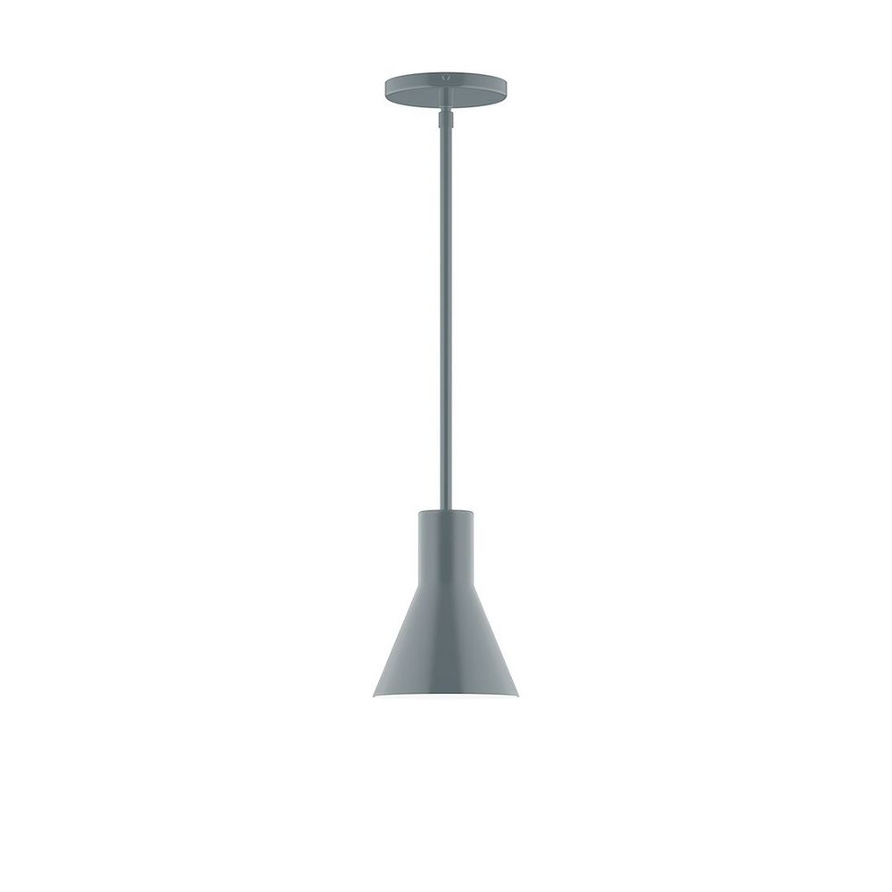 6" Flare LED Stem Hung Pendant