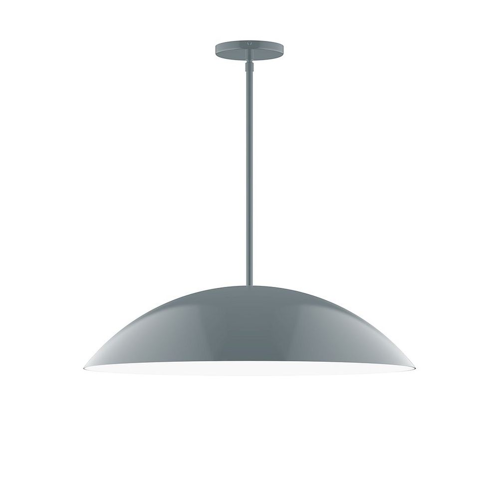 24" Plateau LED Stem Hung Pendant