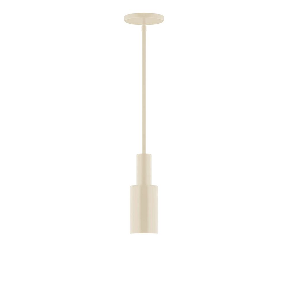 3.5" Spark Stem Hung Pendant, Cream