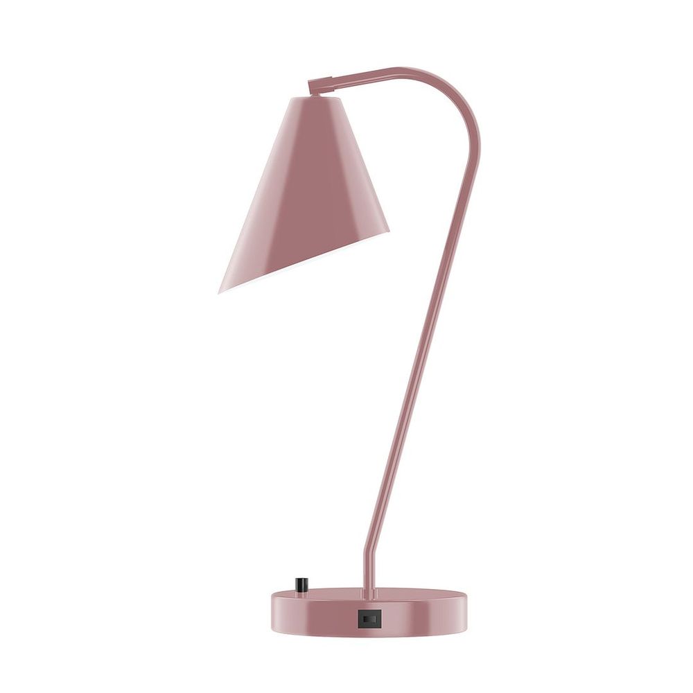 23" J-Series LED Table Lamp, Mauve