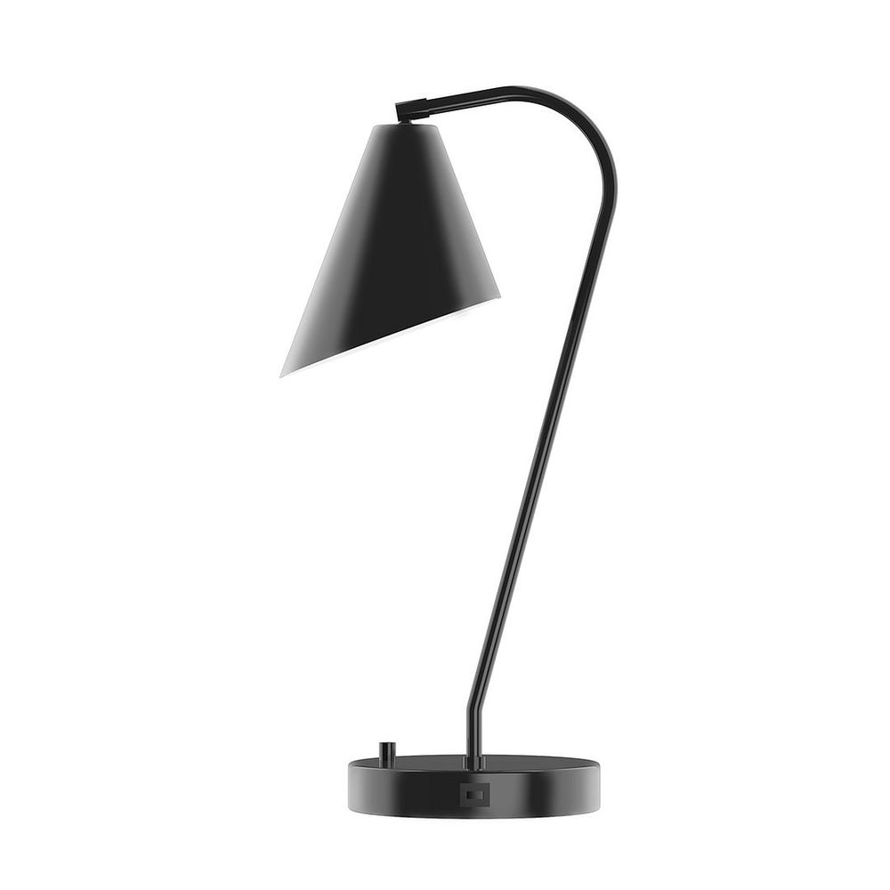 23" J-Series LED Table Lamp, Black